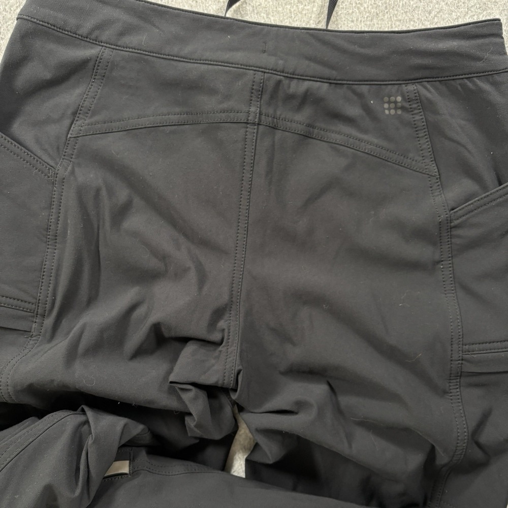 Title Nine Womens Size 10 Short Valkyrie Pants Black Outdoors Hiking Winter - Picture 6 of 16